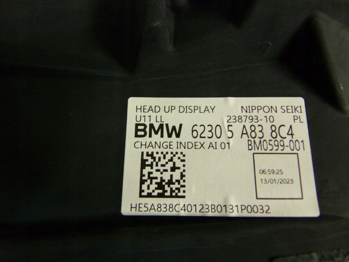 фото №7, Bmw x1 u11 u12 дисплей przeźierny проекційний дисплей hud