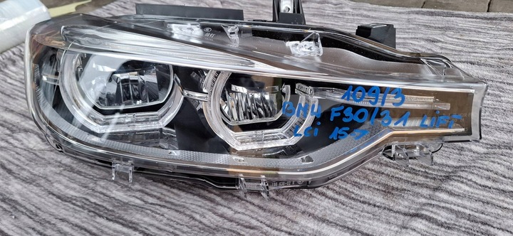 фото №7, Bmw 3 f30 f31 lci рестайлинг лампа перед передняя правая полный led