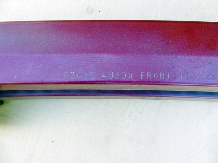 фото №9, Балка підсилювач бампера перед nissan almera tino 2002 2.2 di бордовий