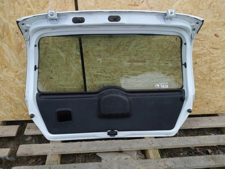 фото №7, Кришка зад кришка багажника біла renault clio ii рестайлінг 3d