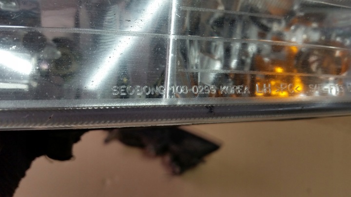 фото №10, Ssangyong rexton 2004 лампа правая левая seobong 108-0299