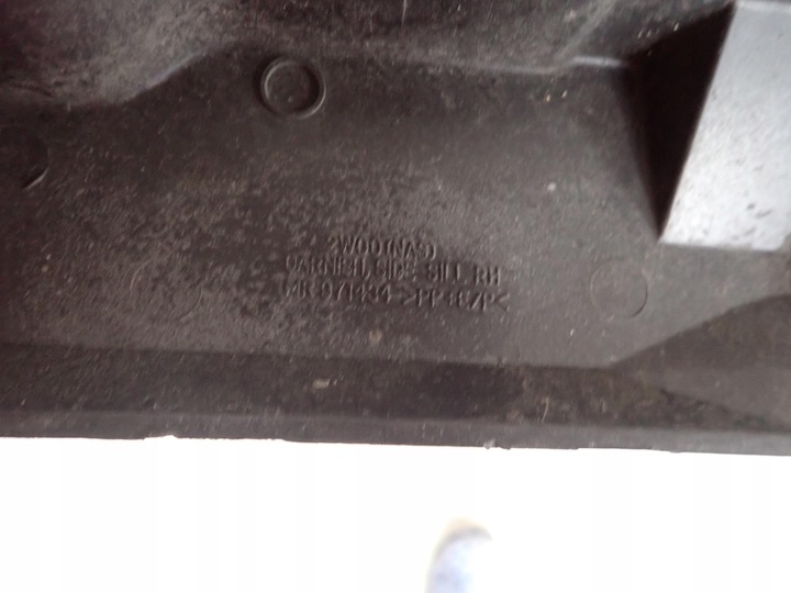 фото №11, Mitsubishi outlander i 03-06 планка пороговая левая mr971434