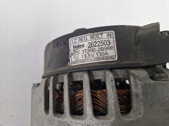 фото №5, Kia sportage 4 iv tucson 3 iii 1.6 t-gdi генератор 130a 37300-2b960