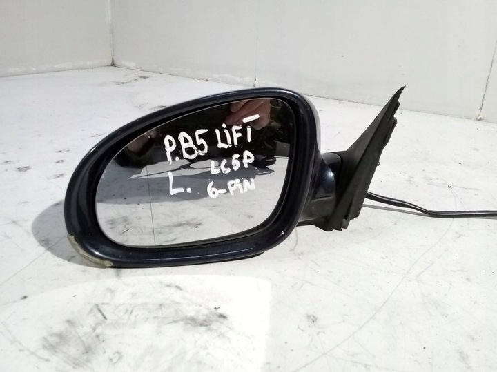 фото №6, Vw passat b5 рестайлінг дзеркало ліві el 6pin lc5p