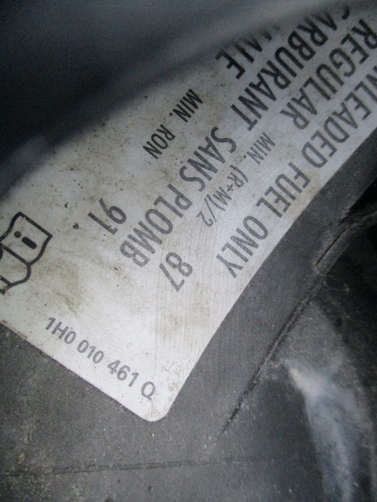 фото №6, Кришка заливання пального vw golf vii 1h0010461q