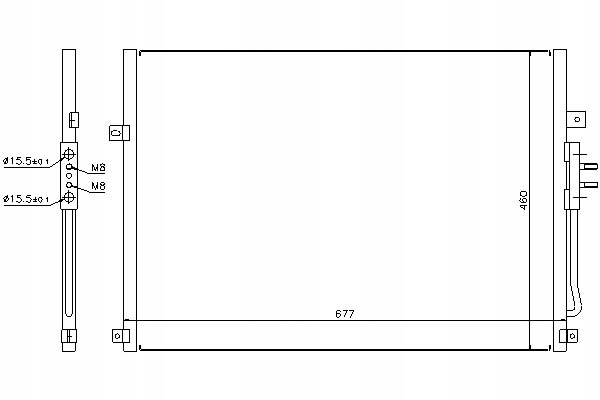 фото №15, Nissens 94464 конденсатор, кондиционер