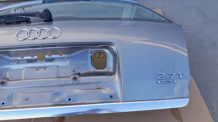 фото №9, Крышка багажника ноль коррозии - audi a6 c5 универсал / avant / allroad