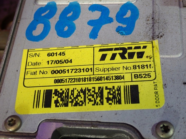 фото №5, Fiat stilo 01-10 1.8 підсилювач електричні хрестовина 00051723101