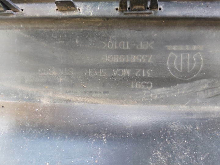 фото №10, Бампер задний задний fiat 500 sport рестайлинг 735619800