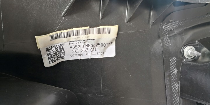 фото №5, Audi a4 b8 панель капот консоль ремни подушки серый achat комплект