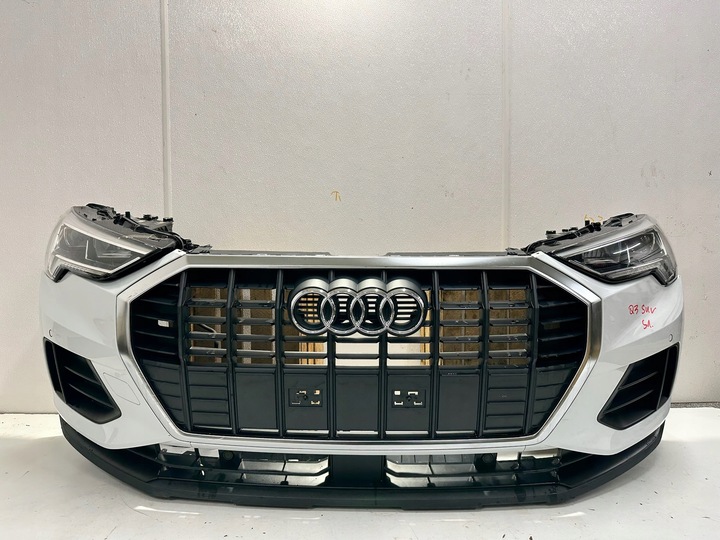 фото №1, Audi q3 83a 83f комплектный перед радиатор бампер pas переднее полный led