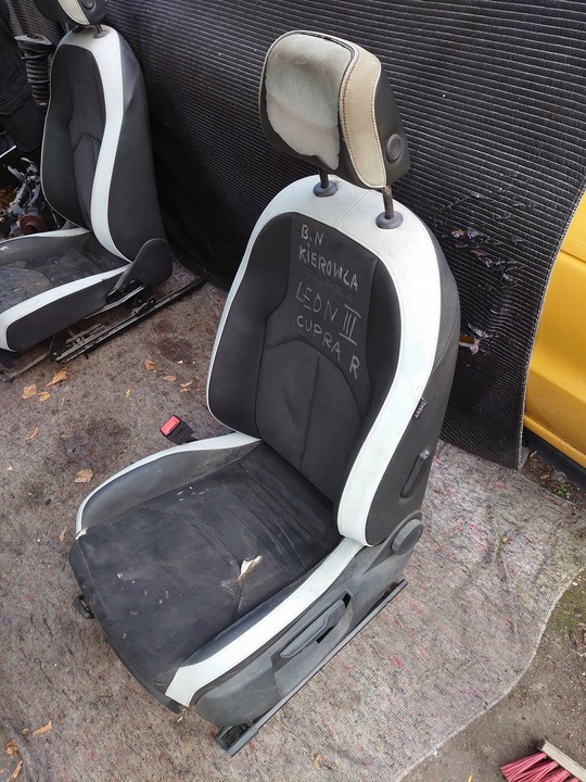 фото №5, Сиденье перед левый водителя leon iii 12- cupra fr губка каркас подушка eu