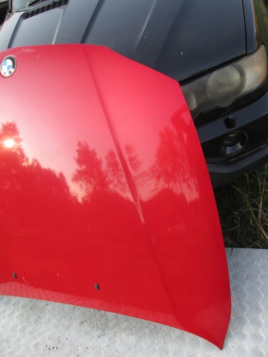 фото №6, Капот кришка двигуна bmw e87 438 японський червоний