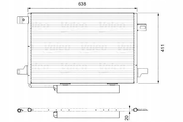 фото №10, Радіаторів клімат mer клас b w245 05-11 2.0 cdi d