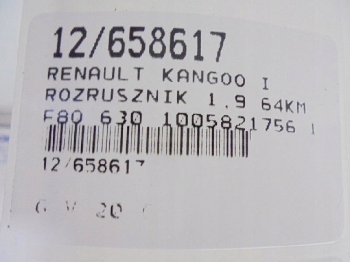 фото №9, Kangoo i стартер 1005821756 1,9d