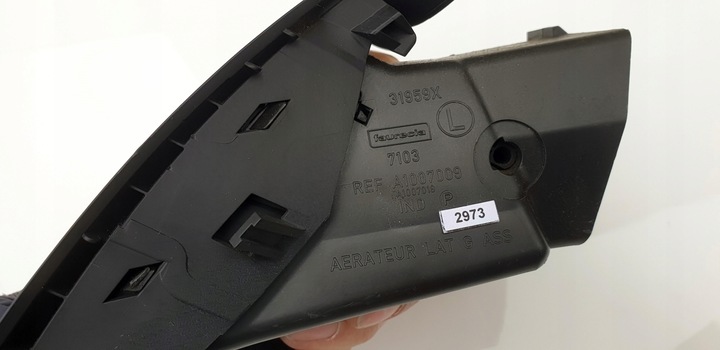 фото №15, Renault megane 2 ii mk2 решітка повітропровід панелі розподільчої ліва - гарна!