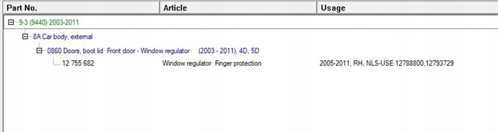 фото №6, Saab 9-3 ver2 2006 перед сторона правая подъемники стекло