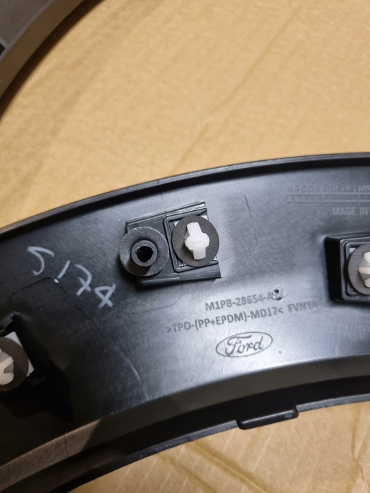 фото №6, Планка двері зад m1pb-28655 ford bronco sport 2021 ліва, ковзун зад