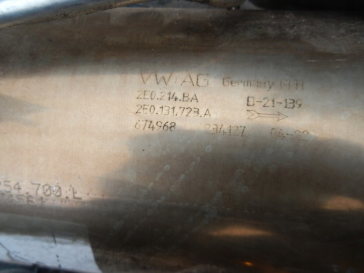 фото №7, Катализатор фильтр dpf vw crafter 2.0tdi