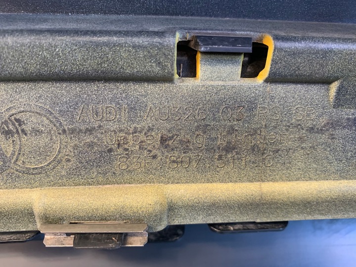 фото №10, Audi rsq3 83a ii sportback бампер зад комплектный w цвет демонтаж