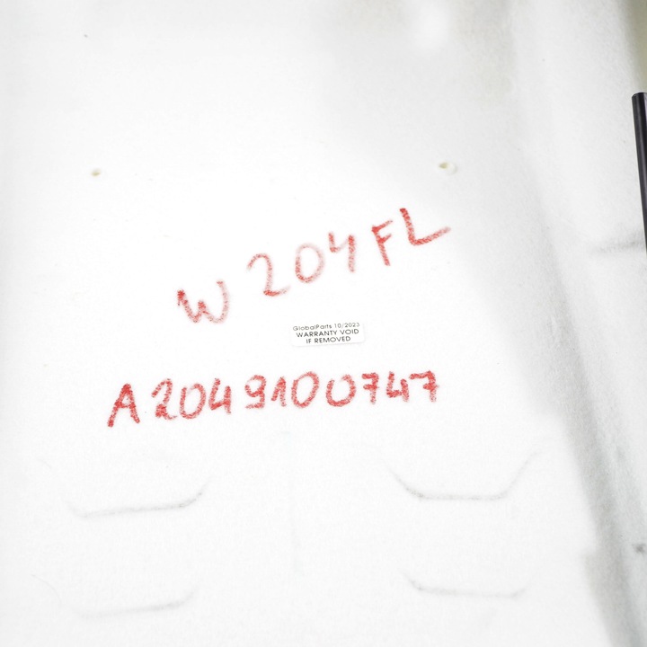 фото №12, Mercedes w204 спинка сиденья левый перед чёрная искусственная кожа c-klasa