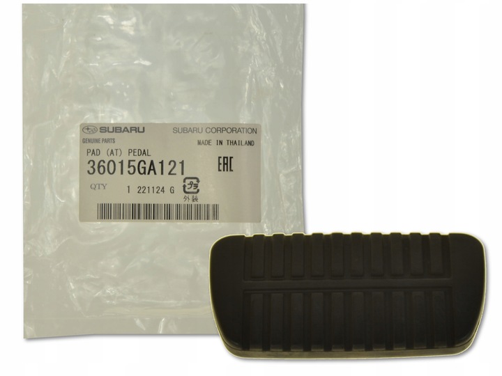 фото №1, Subaru legacy iv 03-09 накладка na педаль тормоза коробка передач автоматическая