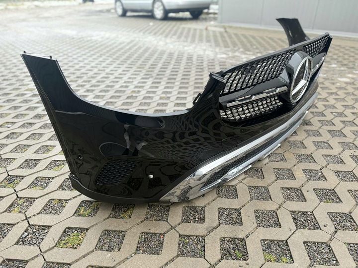 фото №11, Mercedes benz glc w253 рестайлинг бампер перед переднее комплектный 6xpdc 197 19-22