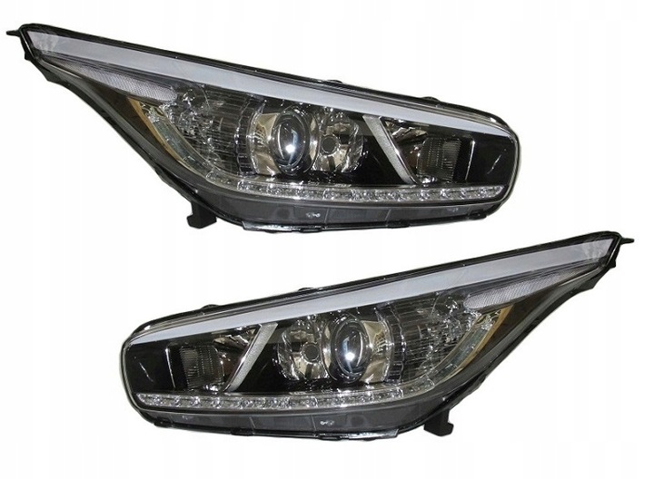 фото №1, Комплект фари лампа перед kia ceed jd 2012-2018 drl led doś. zakr.