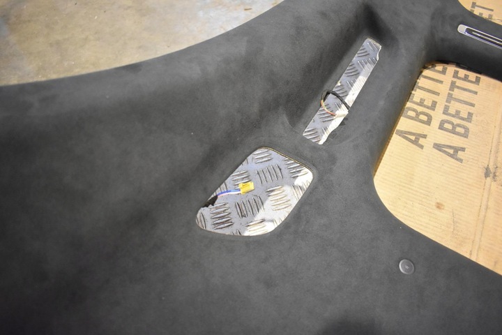 фото №10, Ідеальна стеля kpl.+ стійки mercedes w223 довгий алькантара burmester 4d 1