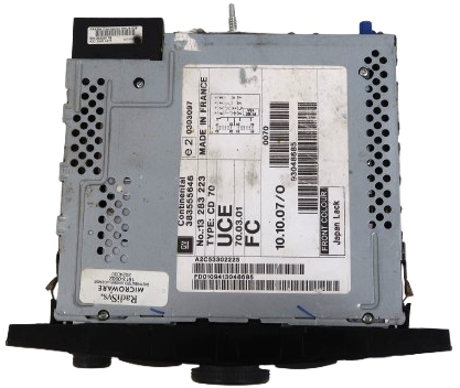 фото №6, Радио cd70 навигация opel 13283223 uce навигация дисплей блок управления