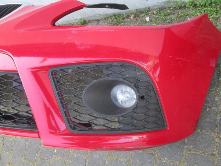 фото №11, Бампер передній комплектний seat leon ii fr 2005-09 червоний