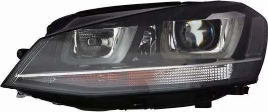 фото №1, Фара лампа vw golf vii 7 '12- ліва depo