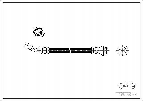 фото №1, Шланг тормозной гибкий