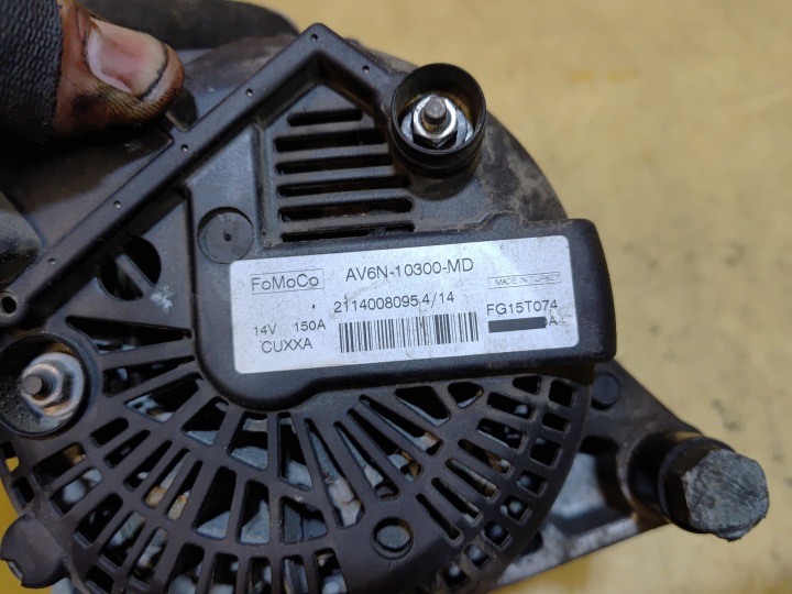 фото №5, Fiesta mk7 1.6 tdci генератор av6n10300md