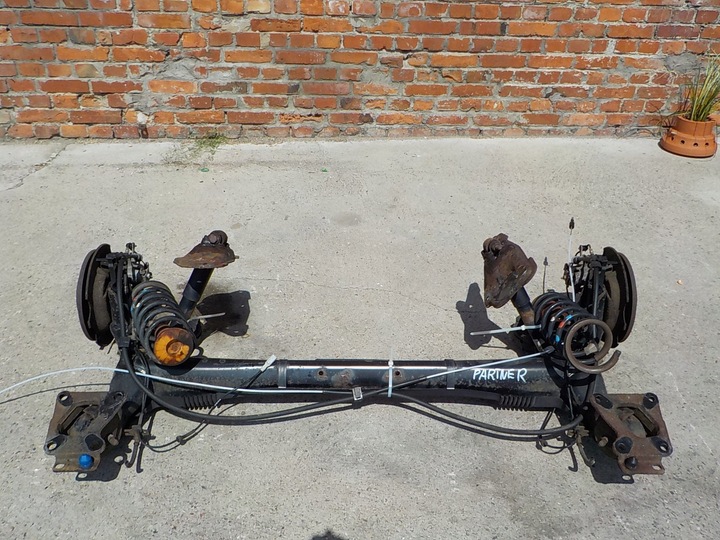 фото №1, Peugeot partner berligno 08-12 підвішування зад задні