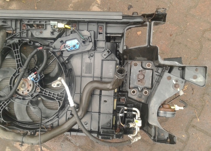 фото №16, Pas перед передний балка радиатор вентилятор fiat stilo 2001-2007 1,9 jtd