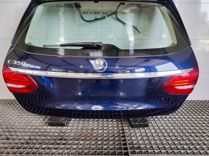 фото №2, Кришка зад зад задня багажника скло лампи mercedes c-klasa w205 універсал 890