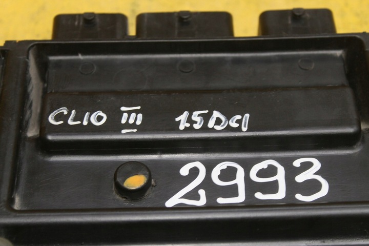 фото №6, Компьютер двигателя 8200399038 clio iii k9m768 1.5