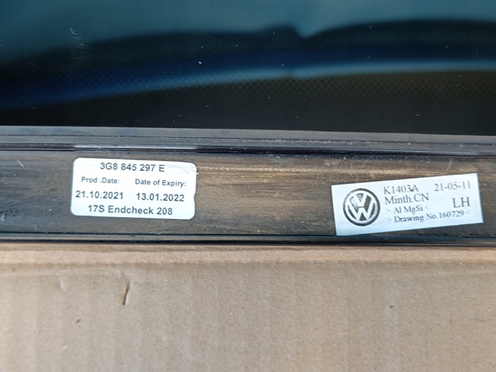 фото №11, Vw arteon liftback 2,0 tdi стекло кузовная левый зад з 2021r 3g8845297e