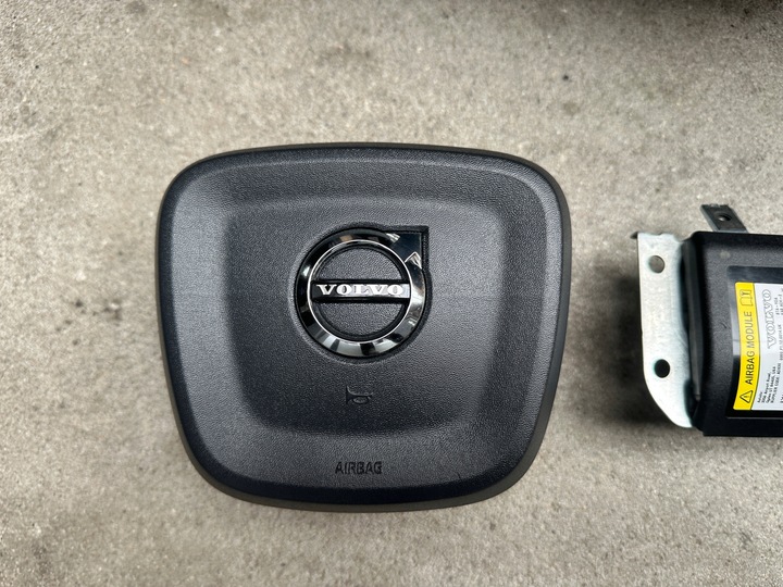 фото №6, Volvo xc40 c40 панель консоль подушка безпеки водія пасажира коліно оригінал