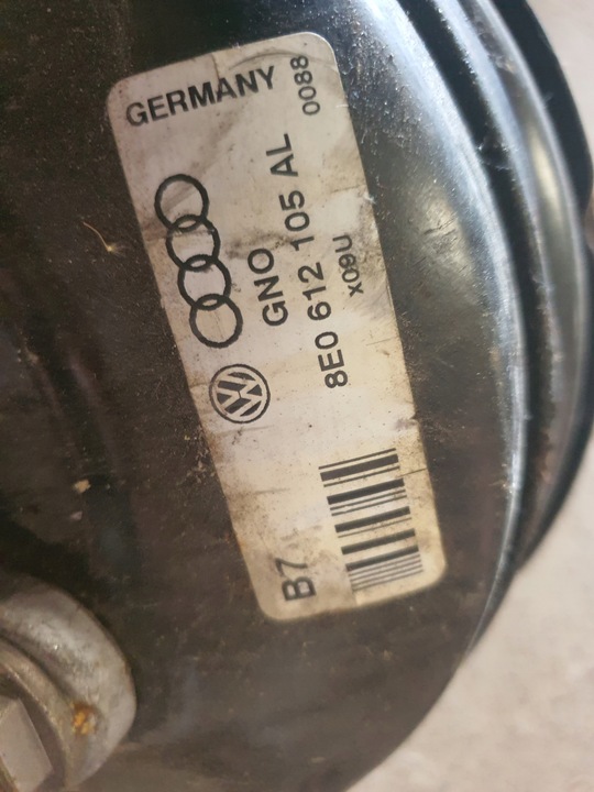 фото №6, Audi a4 b7 passat exeo підсилювач насос гальмівна оригінал!!! 8e0612105al 25-3