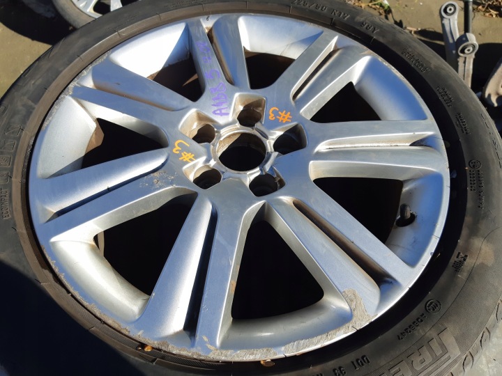 фото №10, Audi a4 b8 a5 8t алюмінієвий диск 7.5j 17'' et45 8k0601025b