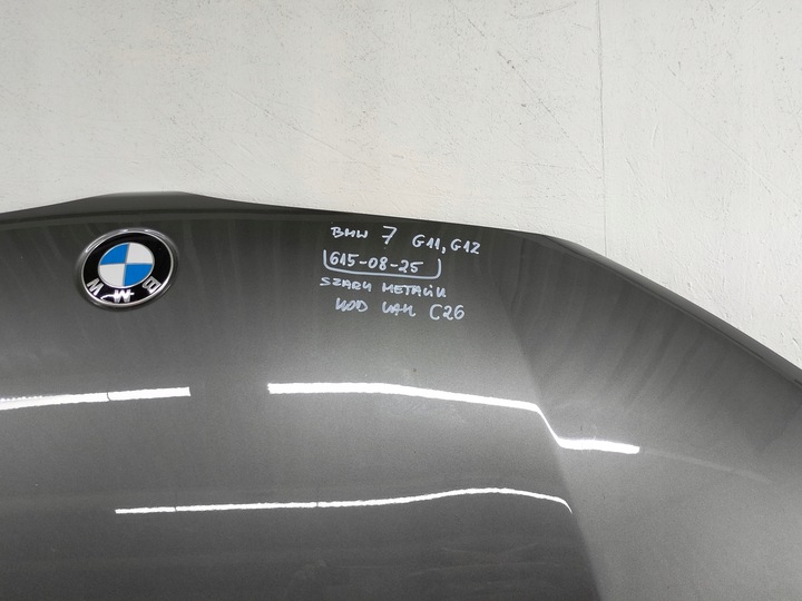 фото №6, Капот перед передняя bmw 7 g11 g12 7427501 код lak c26