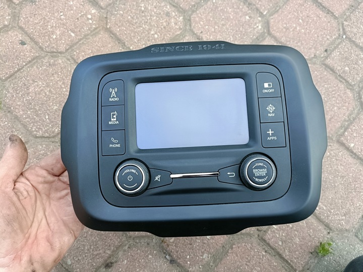 фото №1, Оригінал радіо cd навігація jeep renegade