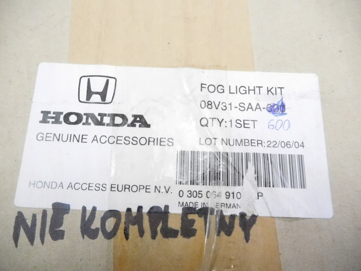 фото №10, Фары противотуманное honda jazz oem номер 08v31saa600
