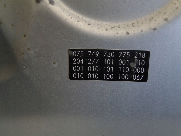 фото №14, Mercedes c класс 204 w204 капот крышка двигателя 63 amg 775