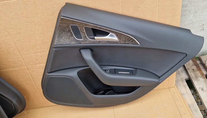 фото №16, Обшивки audi a6 c7 рестайлинг sedan кожа дерево новое комплектные память