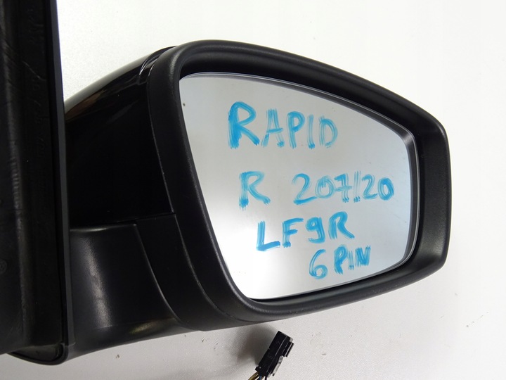 фото №12, Rapid зеркало правые 6 pin 5jb857407k код lf9r