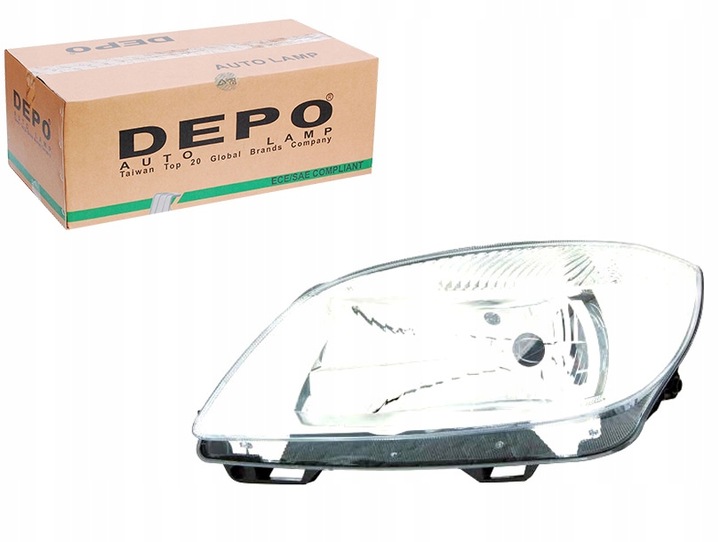 фото №1, Dep665-1122lmld-em фара skoda fabia ii h4 06-