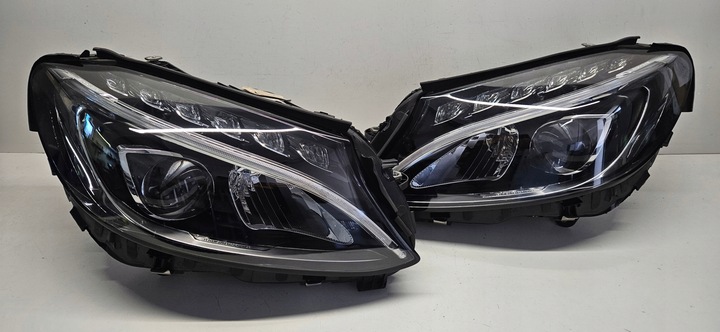 фото №1, Mercedes c класс 205 фара полный led performance левая правая